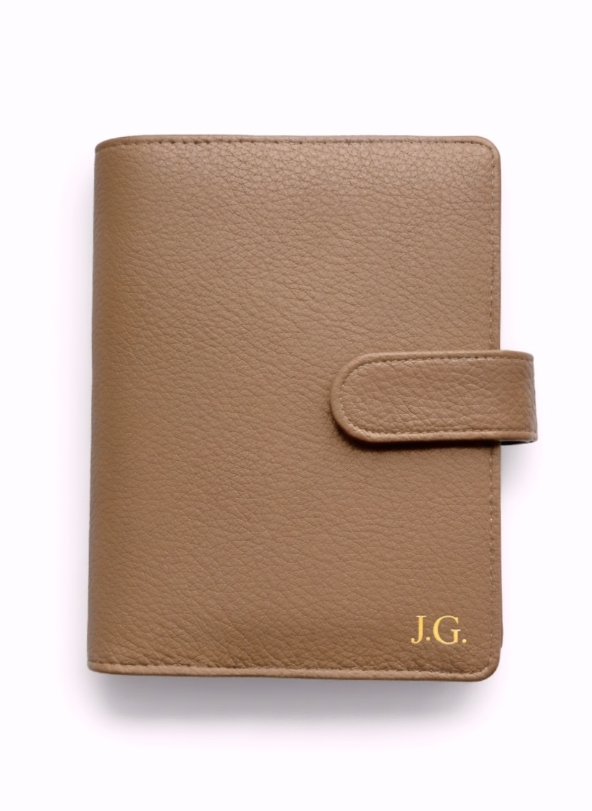 IMG_3254 Agenda Diaria Binder Marrón Claro - Imagen 1